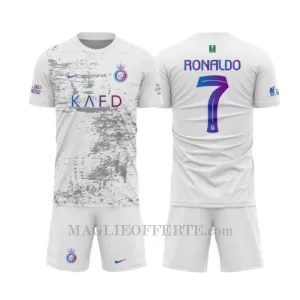 Maglia Al-Nassr FC Cristiano Ronaldo 7 Bambino Gara Third 2023/24 Maglia Al-Nassr FC Cristiano Ronaldo 7 Bambino Gara Third 2023/24