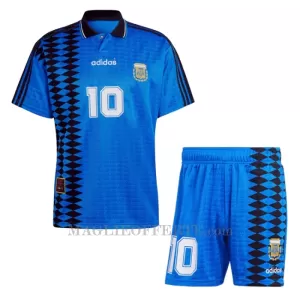 Maglia Argentina 10 Bambino Gara Away Retro 1994 Maglia Argentina 10 Bambino Gara Away Retro 1994