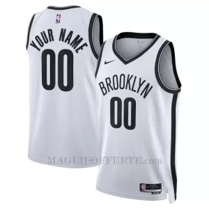 Brooklyn Nets Canotta Association Edition Swingman 2023/24 Bianco