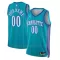 Charlotte Hornets Canotta Classic Edition Swingman 2023/24 Teal