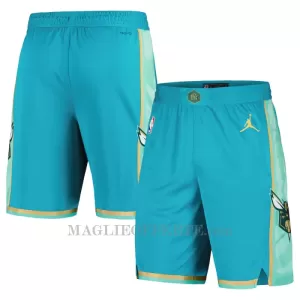 Charlotte Hornets Pantaloncini da Basket City Edition Swingman Teal