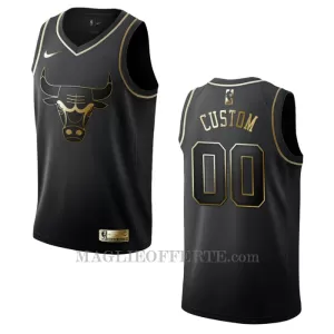 Chicago Bulls Canotta Golden Edition Swingman Nero Chicago Bulls Canotta Golden Edition Swingman Nero