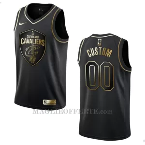 Cleveland Cavaliers Canotta Golden Edition Swingman Nero Cleveland Cavaliers Canotta Golden Edition Swingman Nero