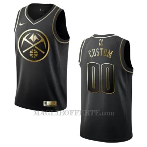 Denver Nuggets Canotta Golden Edition Swingman Nero Denver Nuggets Canotta Golden Edition Swingman Nero
