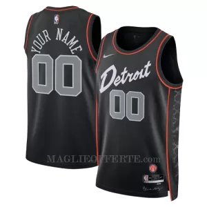 Detroit Pistons Canotta City Edition Swingman 2023/24 Nero