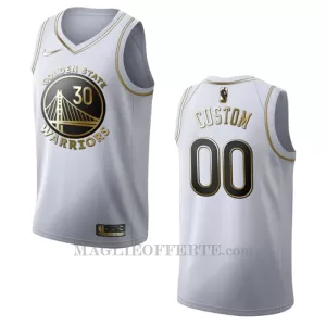 Golden State Warriors Canotta Golden Edition Swingman Bianco Golden State Warriors Canotta Golden Edition Swingman Bianco