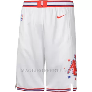 Houston Rockets Pantaloncini da Basket City Edition Swingman