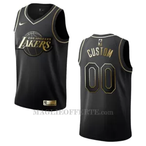 Los Angeles Lakers Canotta Golden Edition Swingman Nero Los Angeles Lakers Canotta Golden Edition Swingman Nero