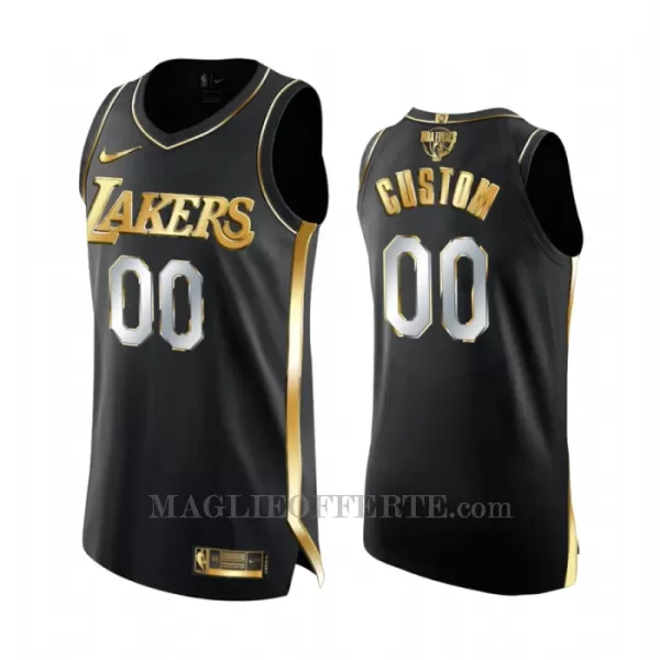 Los Angeles Lakers Canotta Golden Edition Swingman Nero Los Angeles Lakers Canotta Golden Edition Swingman Nero