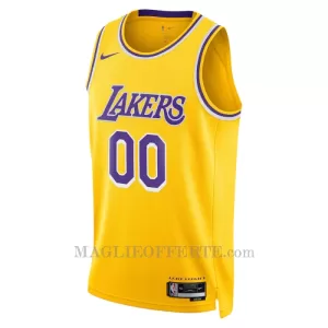 Los Angeles Lakers Canotta Icon Edition Swingman 2023/24 Giallo