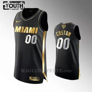 Miami Heat Canotta Golden Edition Swingman Bambino Nero Miami Heat Canotta Golden Edition Swingman Bambino Nero