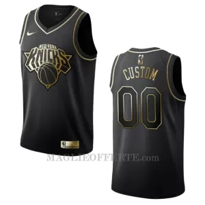 New York Knicks Canotta Golden Edition Swingman Nero