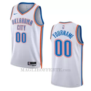 Oklahoma City Thunder Canotta Association Edition Swingman 2023/24 Bianco Oklahoma City Thunder Canotta Association Edition Swingman 2023/24 Bianco