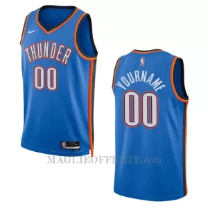 Oklahoma City Thunder Canotta Icon Edition Swingman 2023/24 Blu