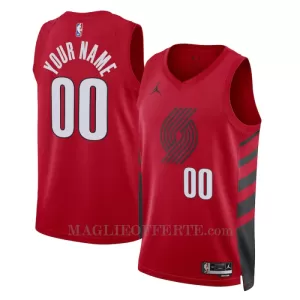 Portland Trail Blazers Canotta Statement Edition Swingman 2023/24 Rosso