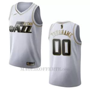 Utah Jazz Canotta Golden Edition Swingman Bianco