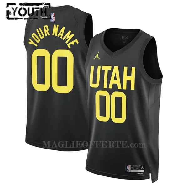 Utah Jazz Canotta Statement Edition Swingman 2023/24 Bambino Nero Utah Jazz Canotta Statement Edition Swingman 2023/24 Bambino Nero