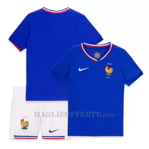 Maglia Francia Bambino Gara Home Euro 2024