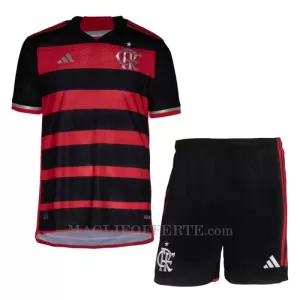 Maglia Flamengo Bambino Gara Home 2024/25 Maglia Flamengo Bambino Gara Home 2024/25