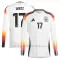 Maglia Germania Florian Wirtz 17 Gara Home Euro 2024 Maniche Lunghe
