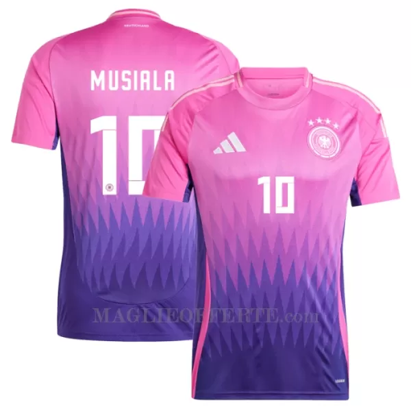 Maglia Germania Jamal Musiala 10 Gara Away Euro 2024 Maglia Germania Jamal Musiala 10 Gara Away Euro 2024