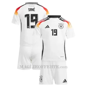 Maglia Germania Leroy Sané 19 Bambino Gara Home Euro 2024