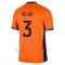 Maglia Paesi Bassi Matthijs de Ligt 3 Gara Home Euro 2024