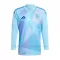 Maglia Portiere Spagna Euro 2024 Maniche Lunghe Blu