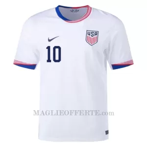 Maglia Stati Uniti Christian Pulišić 10 Gara Home 2024