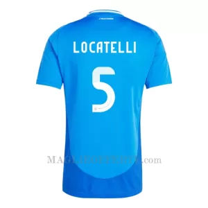 Maglia Italia Manuel Locatelli 5 Gara Home Euro 2024
