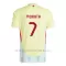 Maglia Spagna Álvaro Morata 7 Gara Away Euro 2024