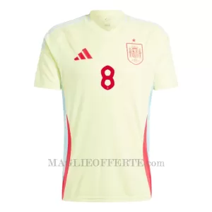 Maglia Spagna Fabian Ruiz 8 Gara Away Euro 2024