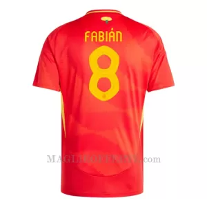 Maglia Spagna Fabian Ruiz 8 Gara Home Euro 2024