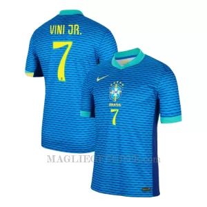 Maglia Brasile Vinicius Junior 7 Gara Away 2024