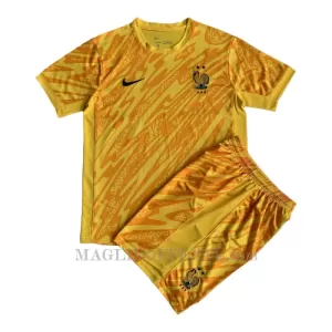 Maglia Portiere Francia Bambino Euro 2024 Giallo