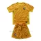 Maglia Portiere Paesi Bassi Bambino Euro 2024 Giallo