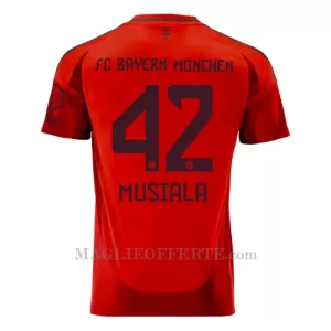 Maglia FC Bayern Monaco Jamal Musiala 42 Gara Home 2024/25