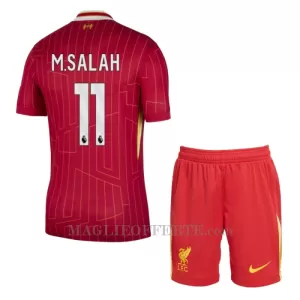 Maglia Liverpool Mohamed Salah 11 Bambino Gara Home 2024/25