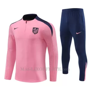 Atlético Madrid Tuta felpata da allenamento 2024/25 Rosa Atlético Madrid Tuta felpata da allenamento 2024/25 Rosa