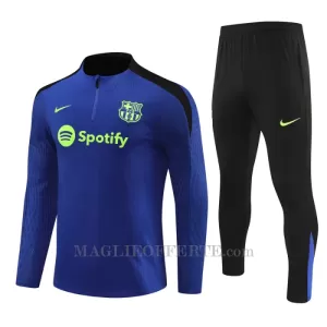 Barcellona Tuta felpata da allenamento 2024/25 Blu Barcellona Tuta felpata da allenamento 2024/25 Blu