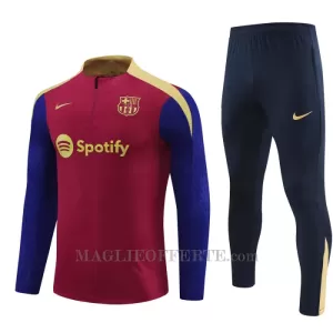 Barcellona Tuta felpata da allenamento 2024/25 Rosso Barcellona Tuta felpata da allenamento 2024/25 Rosso