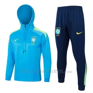 Brasile Cappotto di cotone 2024/25 Blu Brasile Cappotto di cotone 2024/25 Blu