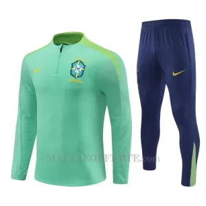 Brasile Tuta felpata da allenamento 2024/25 Verde Brasile Tuta felpata da allenamento 2024/25 Verde