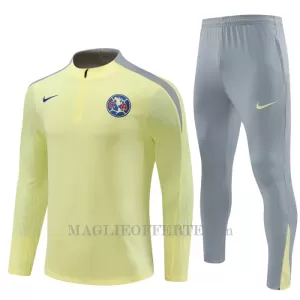 Club América Tuta felpata da allenamento 2024/25 Giallo Club América Tuta felpata da allenamento 2024/25 Giallo