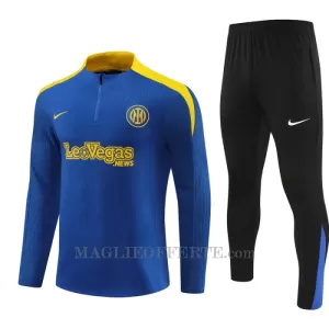 Internazionale Tuta felpata da allenamento 2024/25 Blu Internazionale Tuta felpata da allenamento 2024/25 Blu
