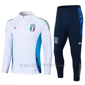 Italia Tuta felpata da allenamento 2024/25 Bianco Italia Tuta felpata da allenamento 2024/25 Bianco