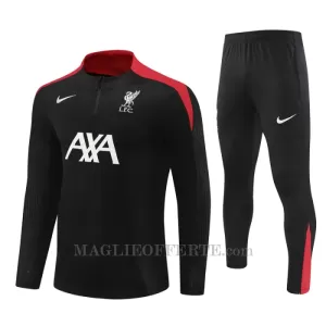 Liverpool Tuta felpata da allenamento Bambino 2024/25 Nero Liverpool Tuta felpata da allenamento Bambino 2024/25 Nero