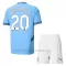 Maglia Manchester City Bernardo Silva 20 Bambino Gara Home 2024/25