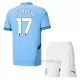 Maglia Manchester City Kevin De Bruyne 17 Bambino Gara Home 2024/25 Maglia Manchester City Kevin De Bruyne 17 Bambino Gara Home 2024/25