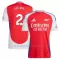 Maglia Arsenal Saliba 2 Gara Home 2024/25